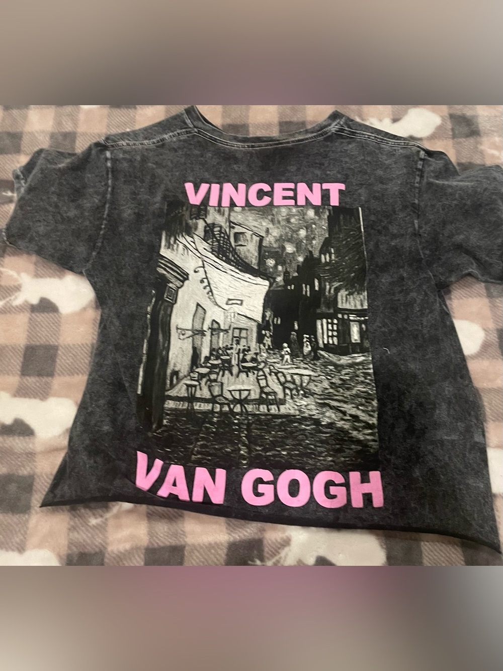 🐨3for$20🐨Vincent van Gogh Black Graphic Tee